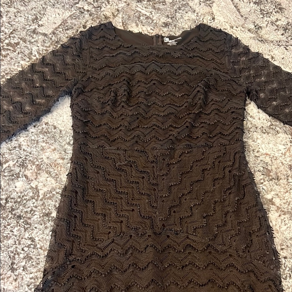 Wrangler Brown Lace Dress Size Medium